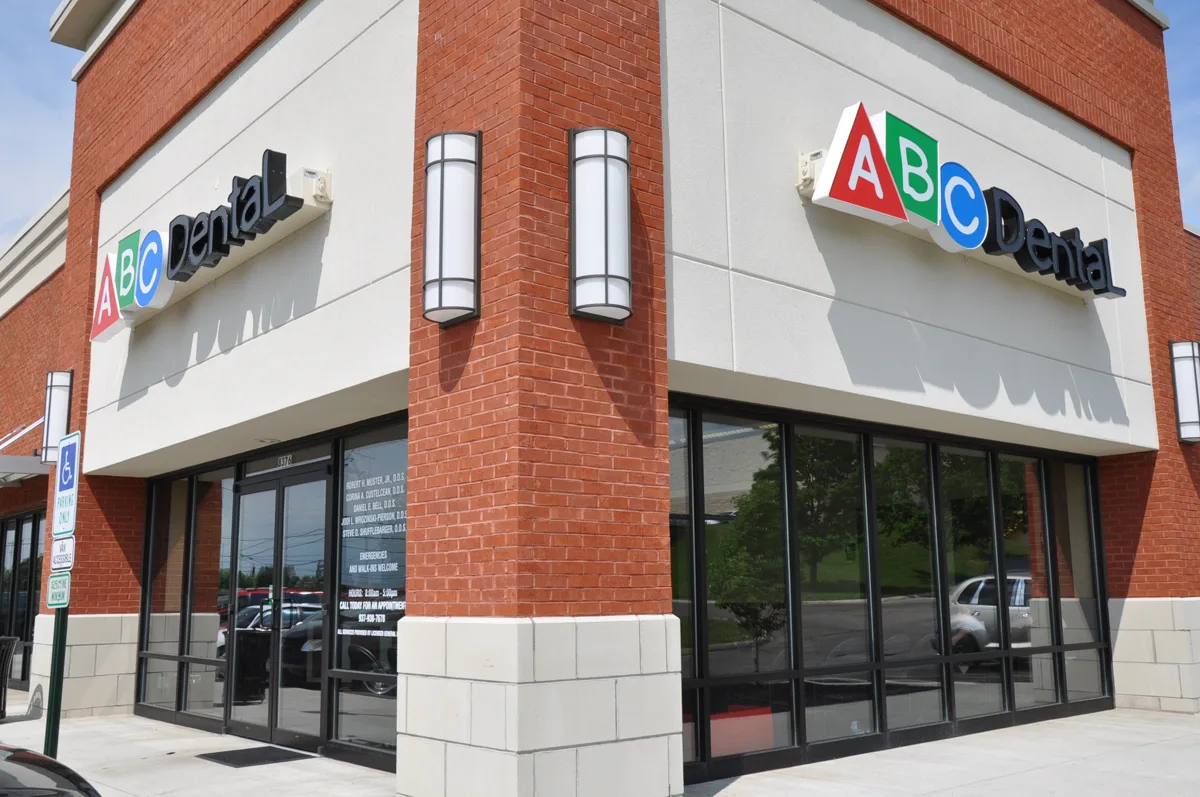 The ABC Dental office on Old Troy Pike (SR 202) in Huber Heights